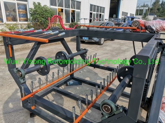 2000L Open Flame Rock and Roll Machine Các nhà sản xuất thiết bị tạo khuôn quay