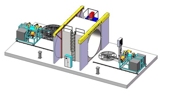 Nhà sản xuất máy quay con thoi lò nướng 3.0m