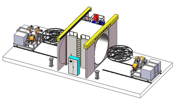 Nhà sản xuất máy quay con thoi lò nướng 3.0m