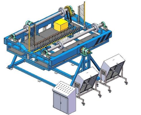 Máy quay vòng bể chứa nước 3000L Rr Open Flame Rock And Roll Machine
