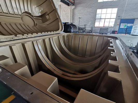 1320 Gallon Sheet Metal Septic Tank Khuôn quay Dụng cụ đánh bóng khuôn