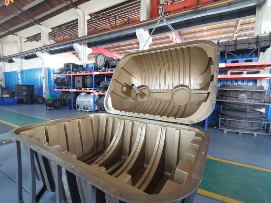 1320 Gallon Sheet Metal Septic Tank Khuôn quay Dụng cụ đánh bóng khuôn