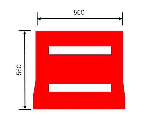 Sản phẩm quay vòng Road Barrier 560x560 4 màu