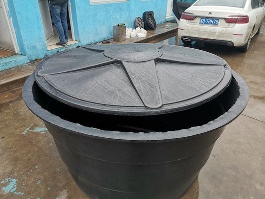 Vùng chứa nước dọc khuôn quay vật liệu thép nhẹ nhàng nhựa bình nhiên liệu hóa thạch khuôn quay