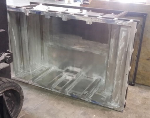 Aluminium hợp kim Rotomoulding khuôn với thiết kế tùy chỉnh bề mặt mịn